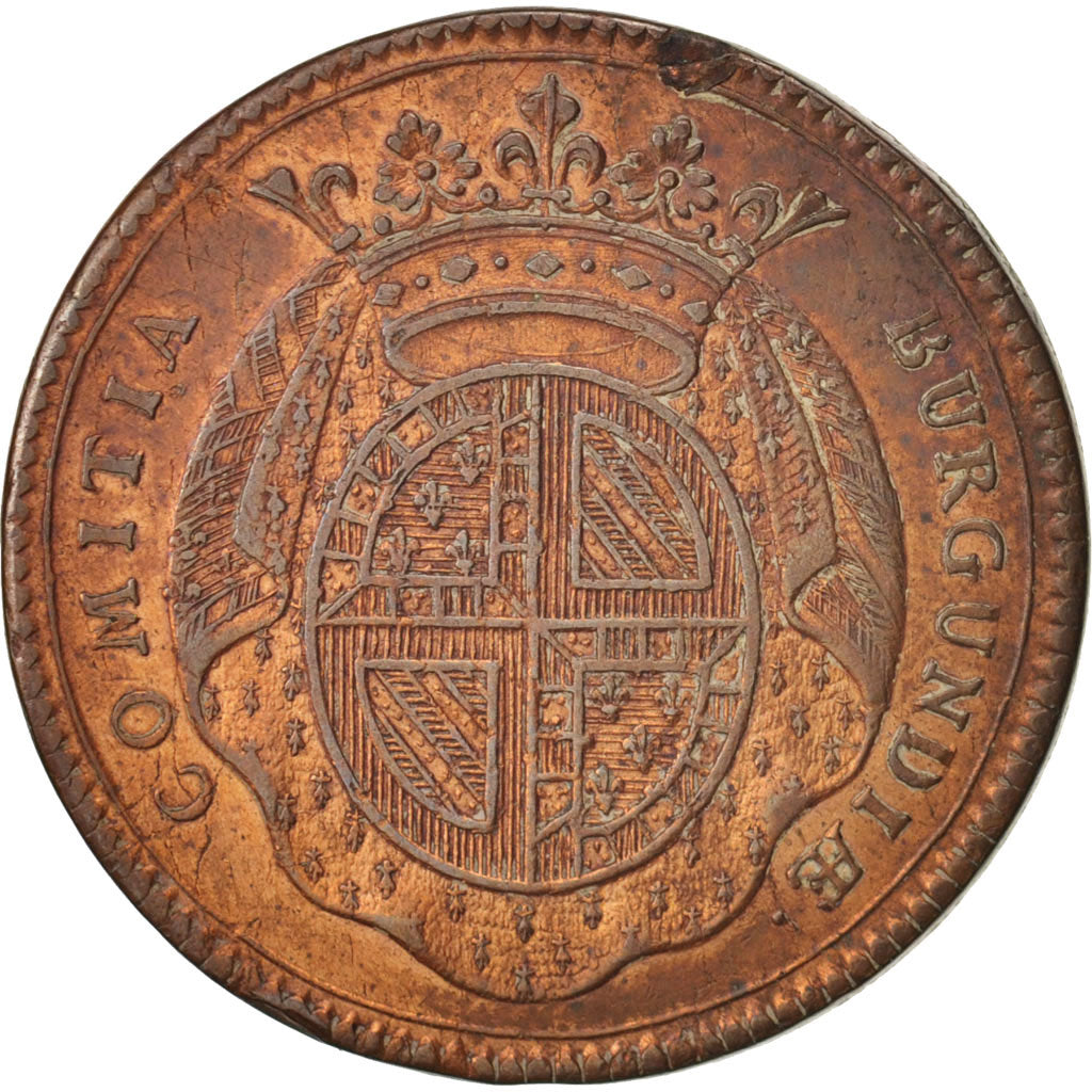 France, Jeton, Etats de Bourgogne, 1731, TTB, Cuivre, Feuardent:9841