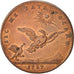 France, Token, Etats de Bourgogne, 1737, EF(40-45), Copper, Feuardent:9844