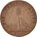 France, Token, Etats de Bourgogne, 1710, EF(40-45), Copper, Feuardent:9830.