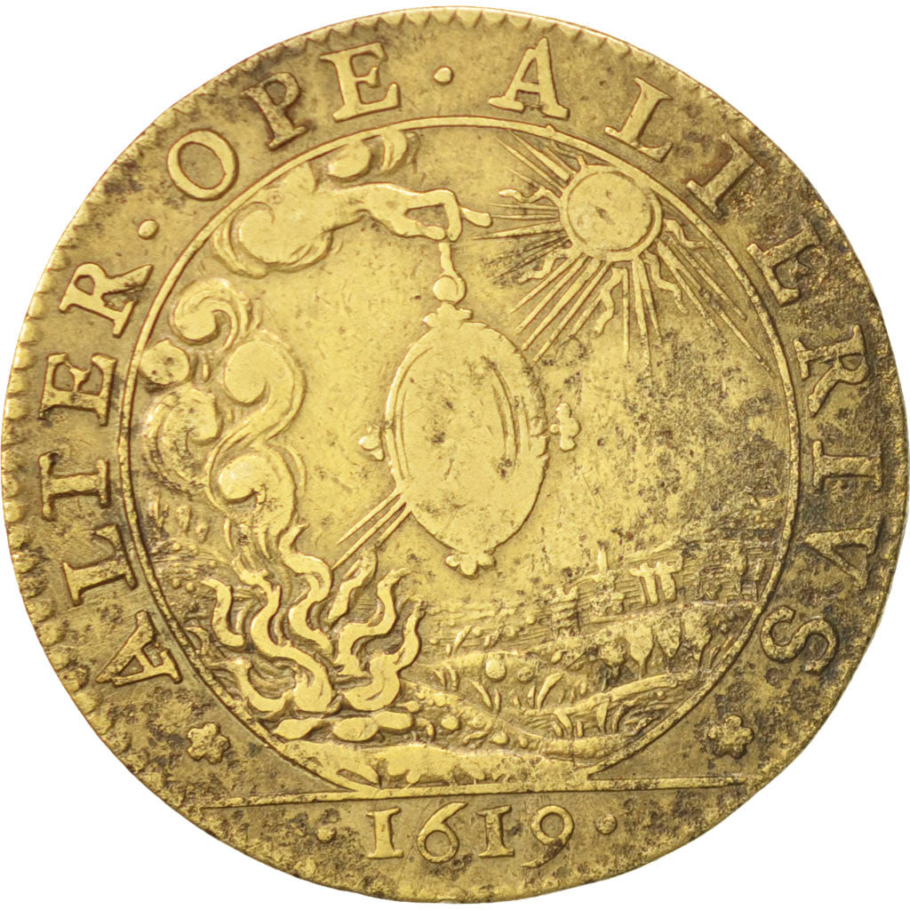Francia, Token, Etats de Bourgogne, 1619, MB, Ottone, Feuardent:9783