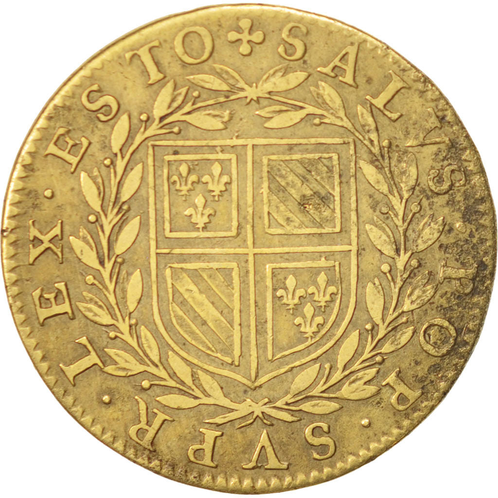 Francia, Token, Etats de Bourgogne, 1619, MB, Ottone, Feuardent:9783