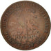 France, Token, Etats de Bourgogne, 1671, VF(20-25), Copper, Feuardent:9806