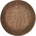Frankrijk, Token, Etats de Bourgogne, 1668, ZF, Koper, Feuardent:9802