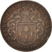 France, Token, Ville de Dijon, 1645, VF(20-25), Copper, Feuardent:10028