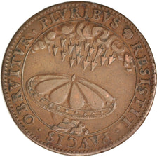 France, Token, Etats de Bourgogne, 1648, EF(40-45), Copper, Feuardent:9792