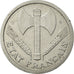 Coin, France, Bazor, 2 Francs, 1943, Beaumont le Roger, AU(50-53), Aluminum