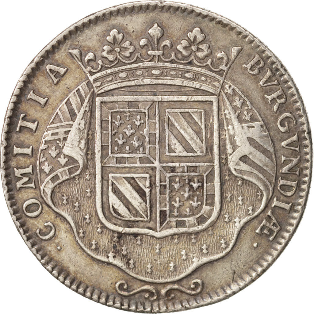 Francia, Token, Etats de Bourgogne, 1713, BB, Argento, Feuardent:9831