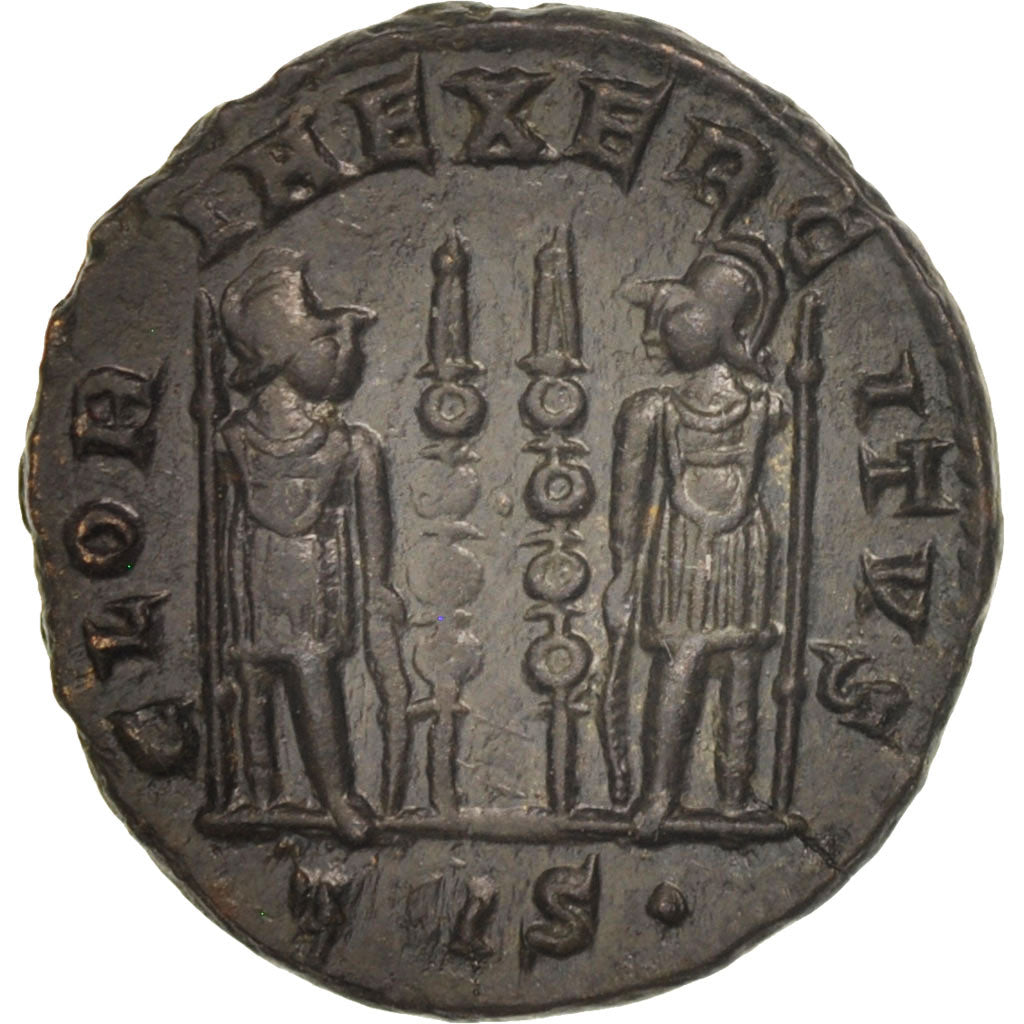 Coin, Constantine II, Follis, Trier, MS(63), Bronze, RIC:520