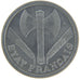 FRANCE, Bazor, 2 Francs, 1944, MS(65-70), Aluminium, 27, Gadoury #536, 2.20