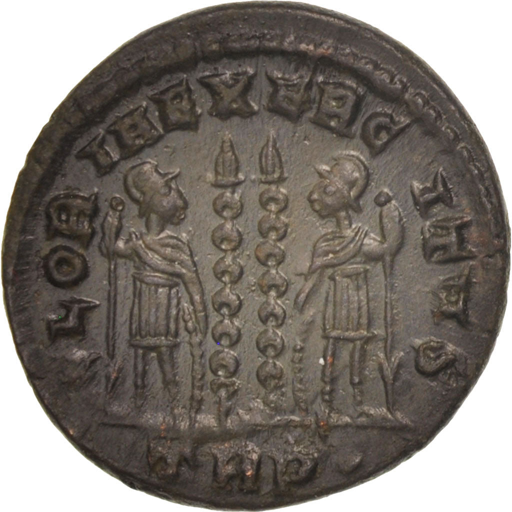 Coin, Constantine II, Follis, Trier, MS(60-62), Bronze, RIC:527