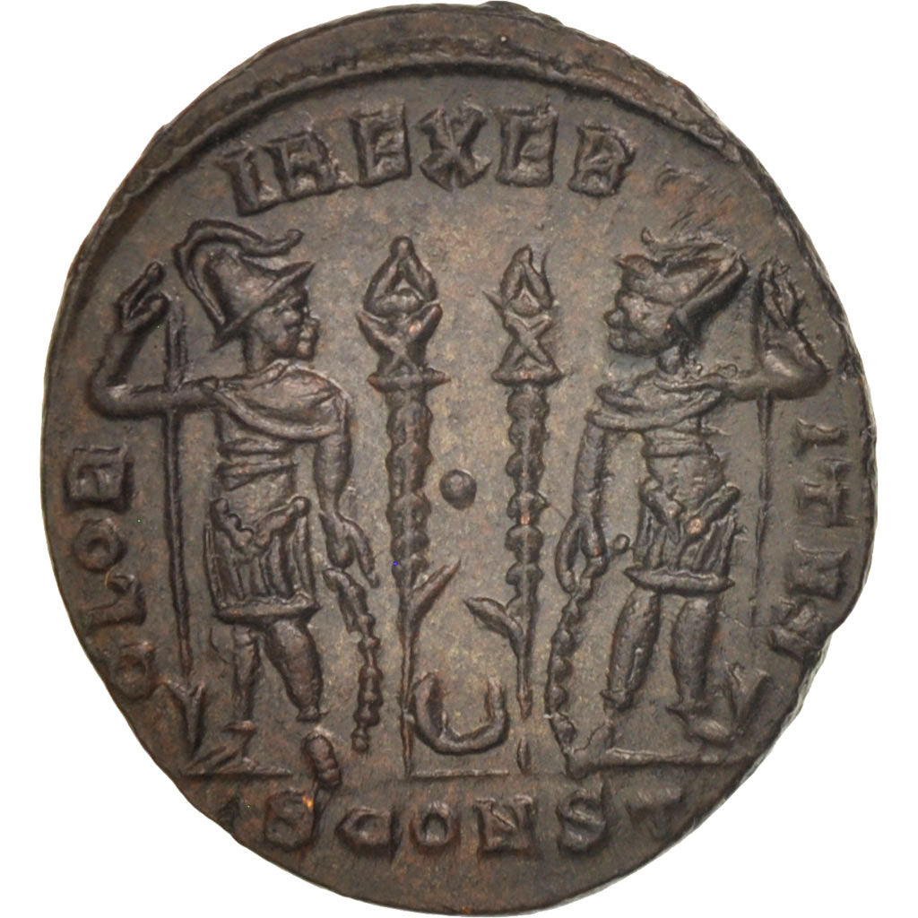 Moneda, Constantine II, Follis, Arles, SC+, Bronce, RIC:354