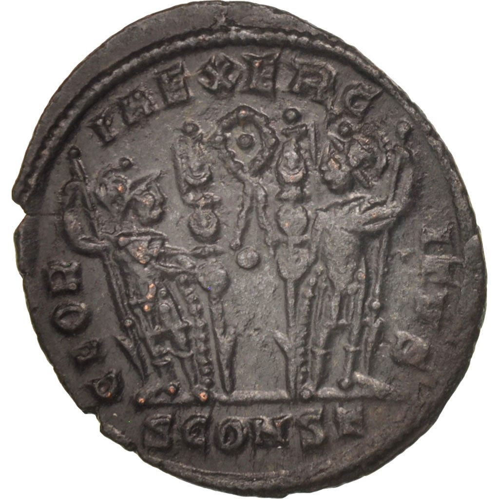Coin, Constans, Follis, Arles, AU(55-58), Bronze, RIC:378
