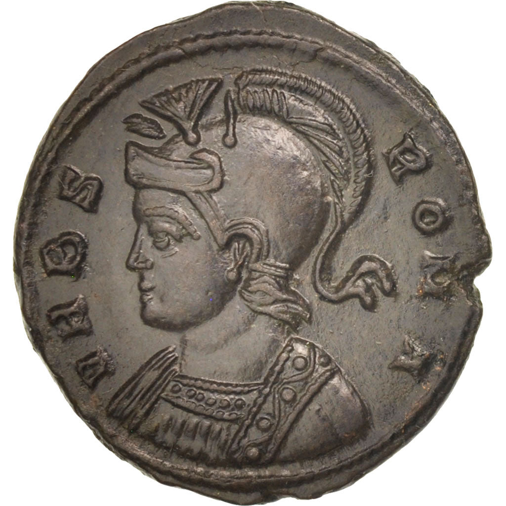 Coin, City Commemoratives, Follis, Trier, MS(64), Bronze, RIC:542