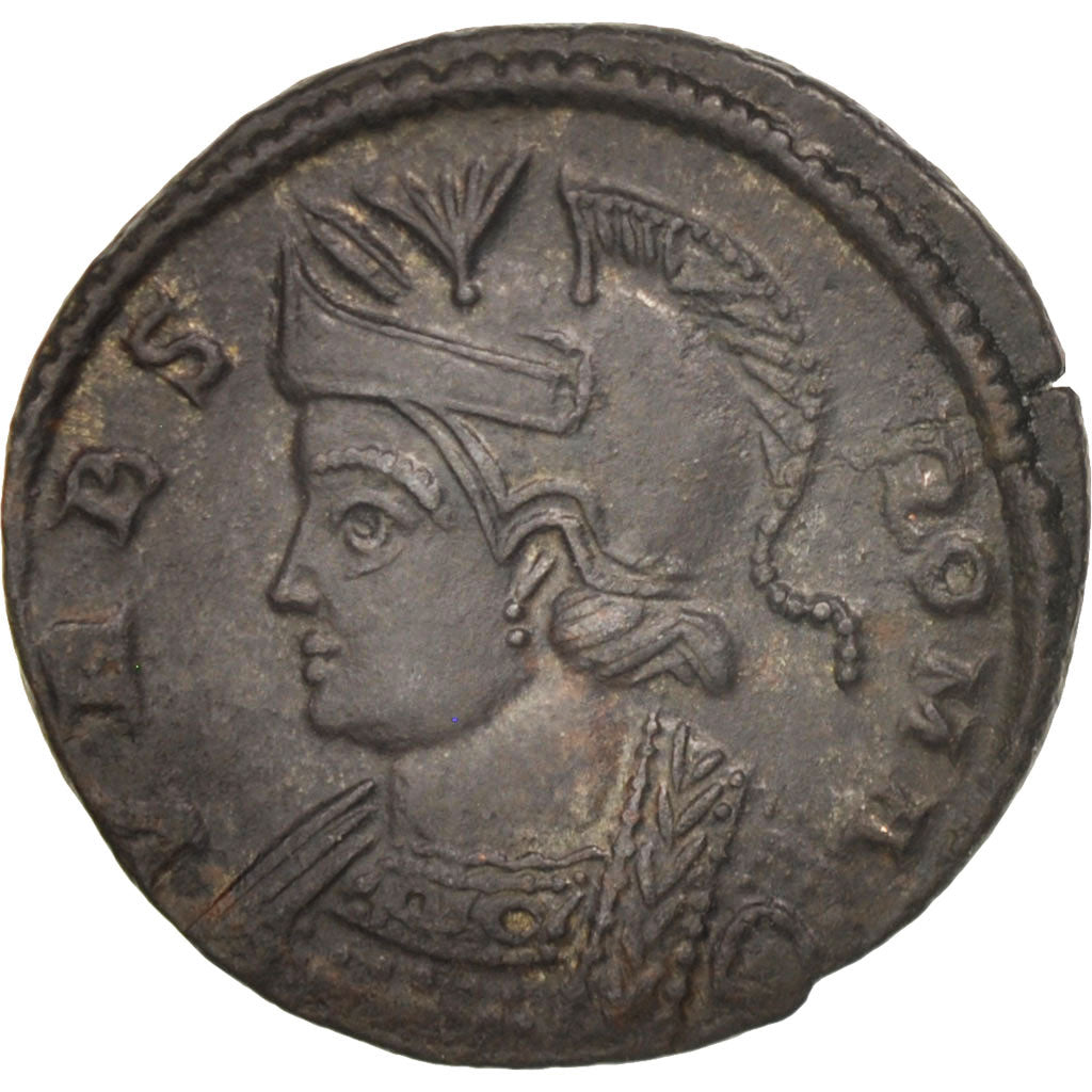Coin, City Commemoratives, Follis, Lyons, MS(60-62), Bronze, RIC:242