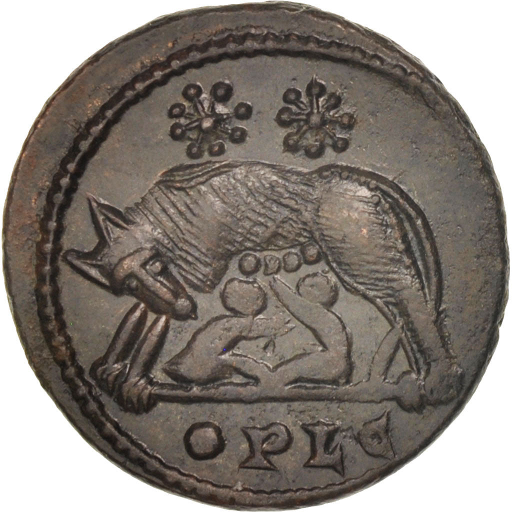 City Commemoratives, Follis, Lyons, UNZ, Bronze, RIC:247