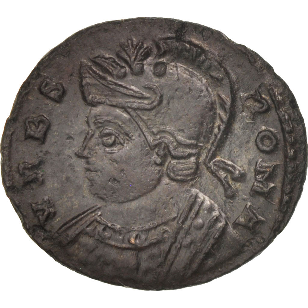 Coin, City Commemoratives, Follis, Lyons, AU(55-58), Bronze, RIC:257