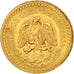 Mexico, 2-1/2 Pesos, 1945, Mexico City, AU(55-58), Gold, KM:463