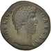 Monnaie, Aelius, Sesterce, Rome, TTB+, Bronze, RIC:1055