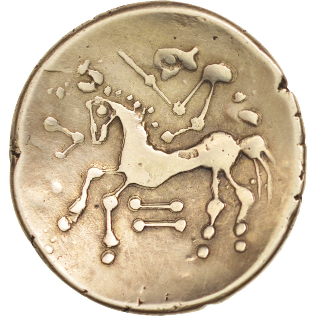 Münze, Helvetii, Stater, SS, Electrum