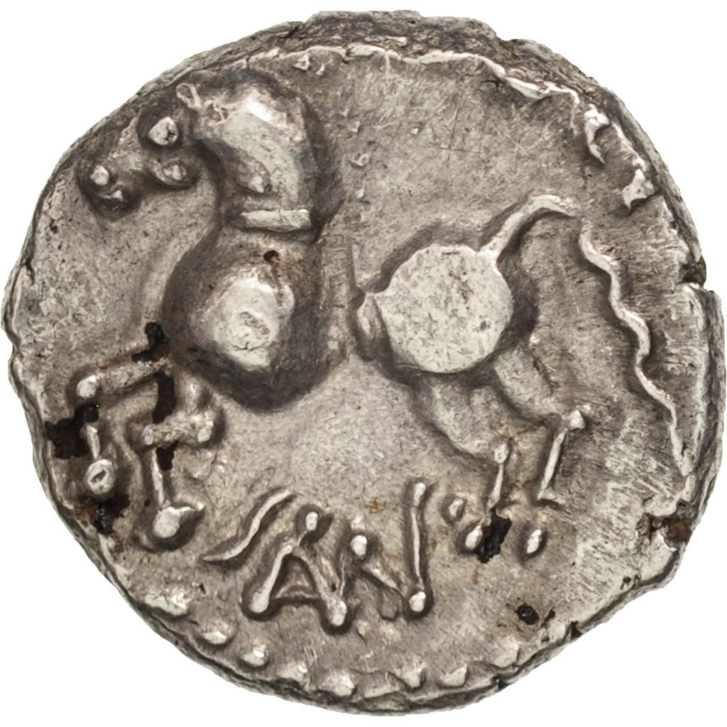 Sequanes, Quinaire, SUP, Argent, Variété, Delestrée:3245