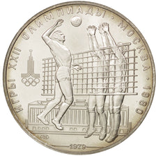 Coin, Russia, 10 Roubles, 1979, MS(65-70), Silver, KM:169