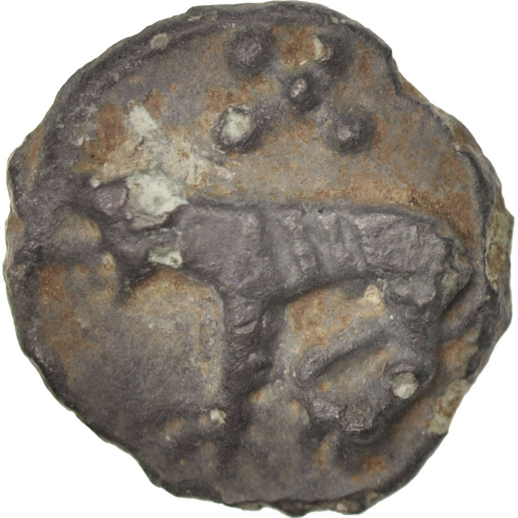 Coin, Carnutes, Potin, EF(40-45), Potin, Delestrée:2612