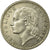Moneda, Francia, Lavrillier, 5 Francs, 1937, Paris, MBC+, Níquel, KM:888