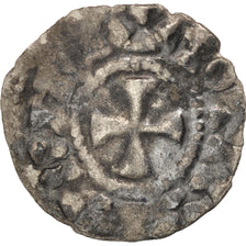 Francia, Lotharius, Obol, 954-986, Meaux, Plata, BC+, Depeyrot:601