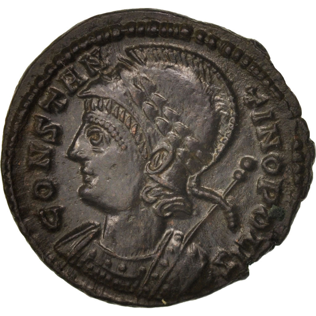 Coin, City Commemoratives, Follis, Trier, MS(63), Bronze, RIC:548