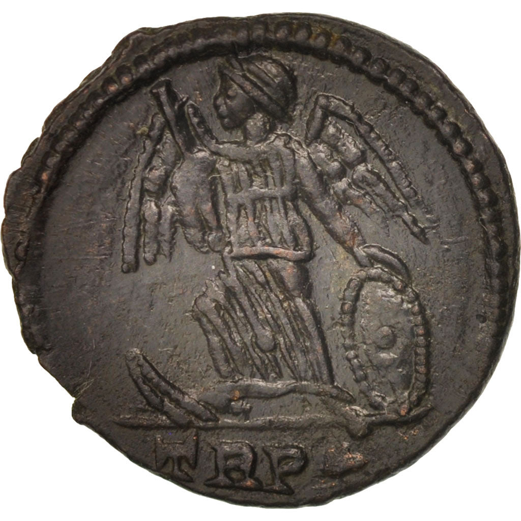 Coin, City Commemoratives, Follis, Trier, MS(63), Bronze, RIC:548