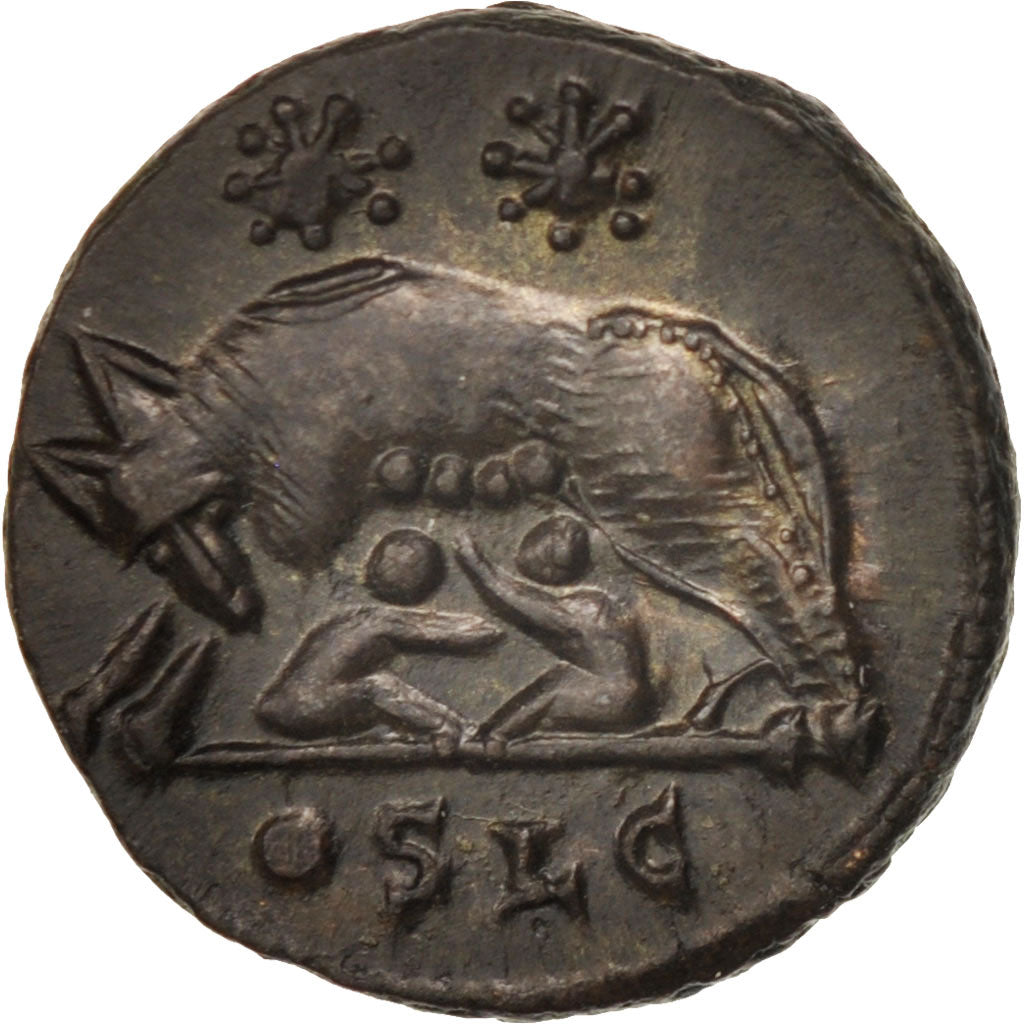 City Commemoratives, Follis, Lyons, MS(60-62), Bronze, RIC:247