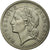 Moneta, Francia, Lavrillier, 5 Francs, 1938, Paris, BB+, Nichel, KM:888