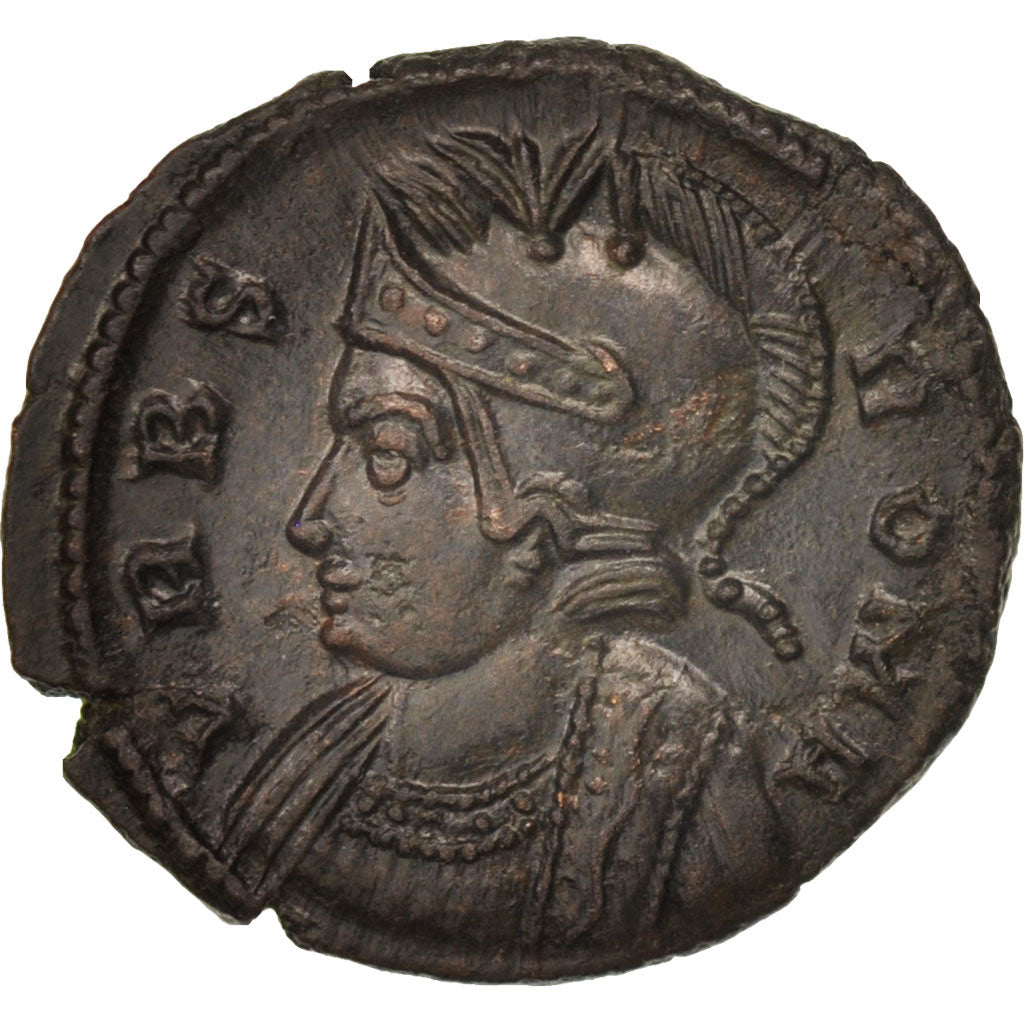 Coin, City Commemoratives, Follis, Lyons, MS(63), Bronze, RIC:247