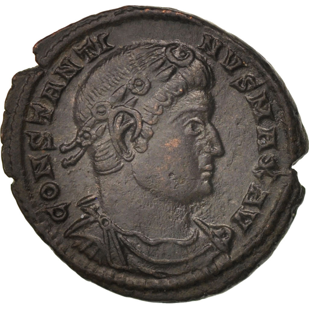 Constantine I, Follis, Trier, UNZ, Bronze, RIC:537