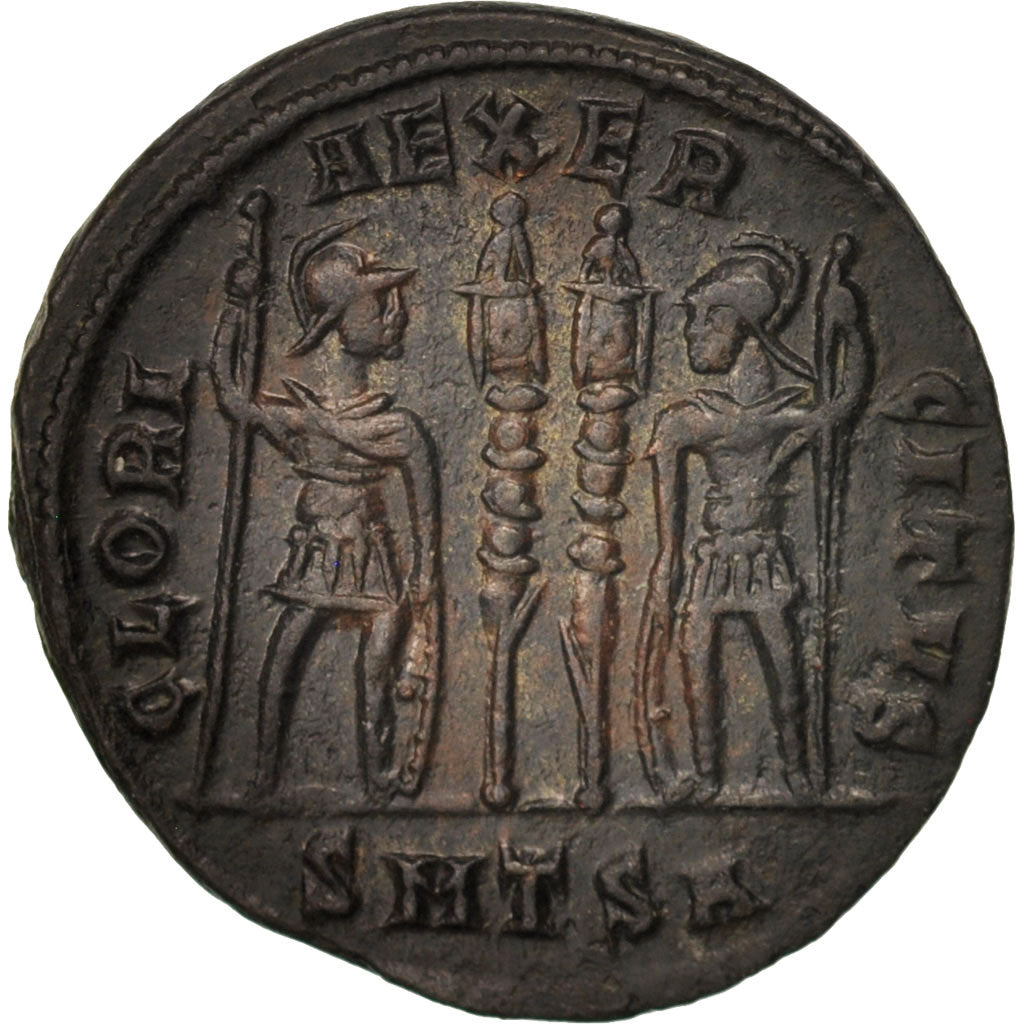 Moneda, Constantine I, Follis, Thessalonica, MBC+, Bronce, RIC:198