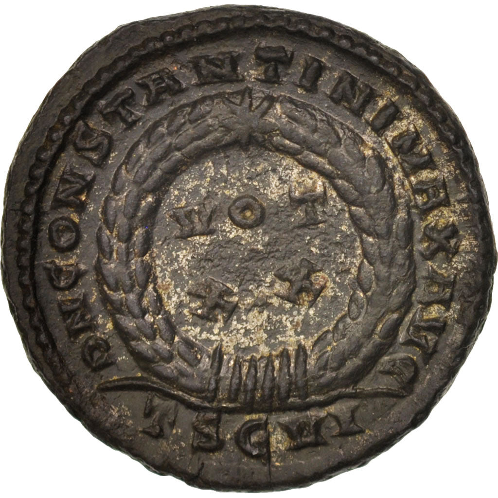 Münze, Constantine I, Follis, Thessalonica, VZ, Bronze, RIC:101