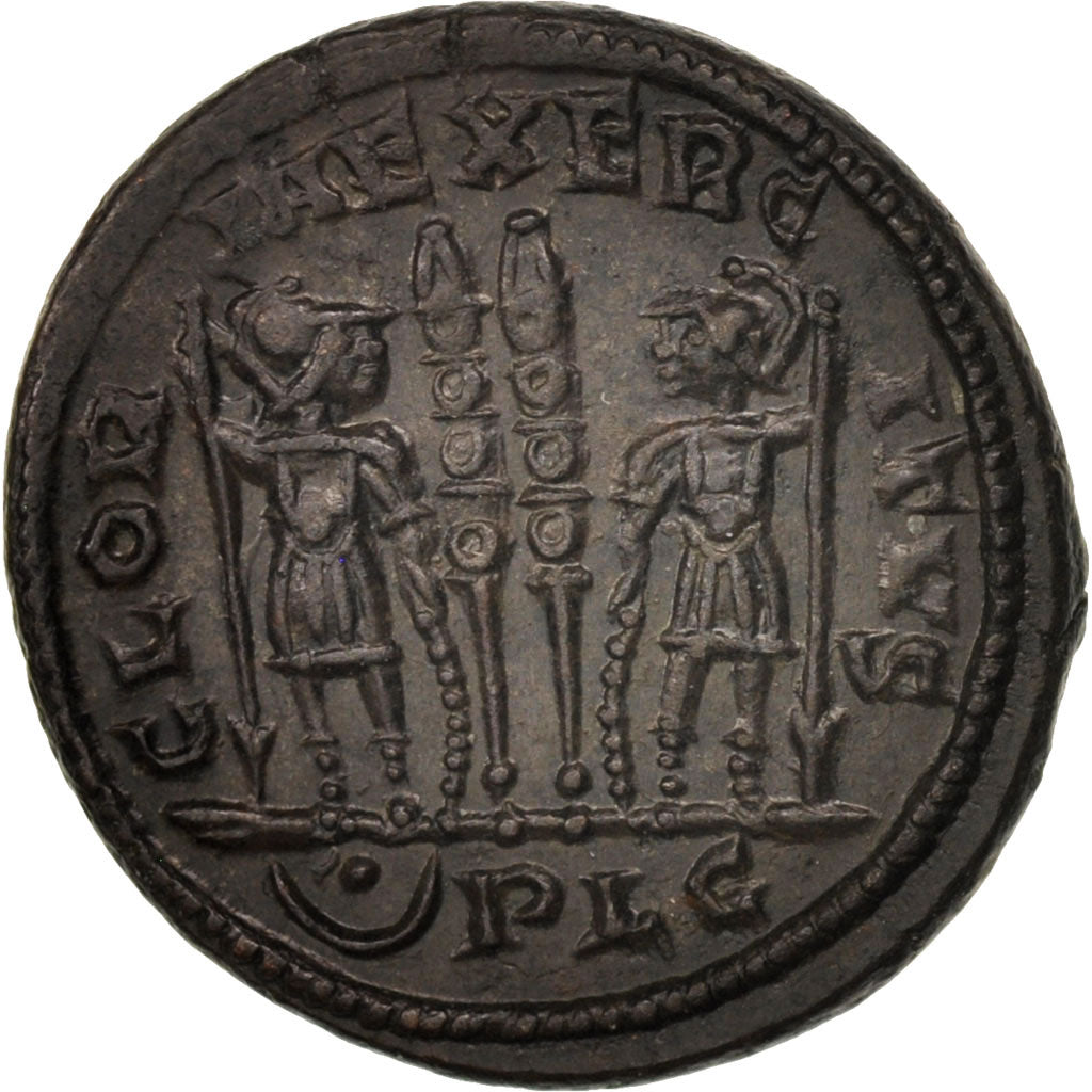 Moneta, Constantius II, Follis, Lyons, SPL, Bronzo, RIC:255