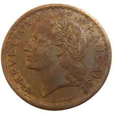 FRANCE, 5 Francs, 1938, EF(40-45), Aluminium-Bronze, Gadoury #761, 11.90