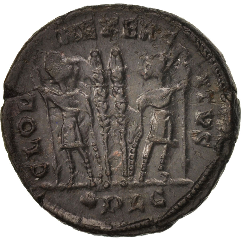 Moneta, Constantine II, Follis, Lyons, SPL-, Bronzo, RIC:244