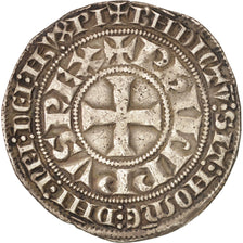Moneda, Francia, Philip IV, Gros Tournois, MBC, Plata, Duplessy:214