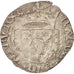 Monnaie, France, Charles VII, Blanc dentillé, Angers, TTB, Billon, Duplessy:472