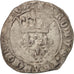 Coin, France, Charles VII, Blanc, La Rochelle, EF(40-45), Billon, Duplessy:466A