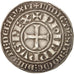 Francia, Philip IV, Gros Tournois à l'O rond, BB+, Argento, Duplessy:213B