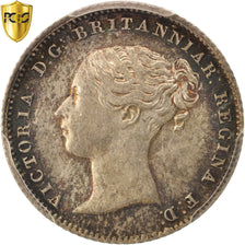 Coin, Great Britain, Victoria, 4 Pence, Groat, 1855, PCGS, MS64, MS(64), Silver