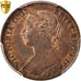 Moneta, Gran Bretagna, Victoria, Farthing, 1882, Heaton, PCGS, MS63RB, SPL