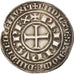 France, Philippe IV, Gros Tournois à l'O rond, TTB+, Argent, Duplessy:213