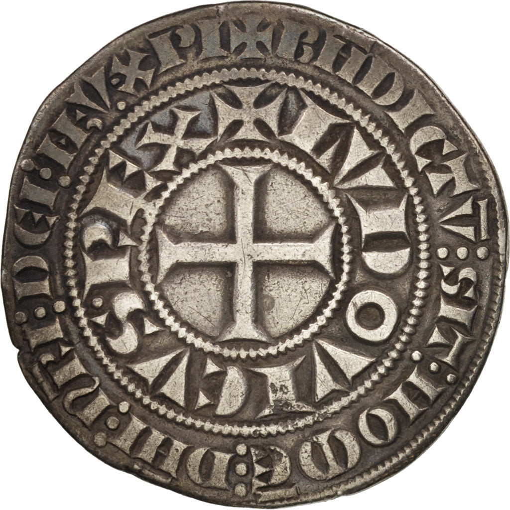 Francia, Louis IX, Gros Tournois, MBC, Plata, Duplessy:190A