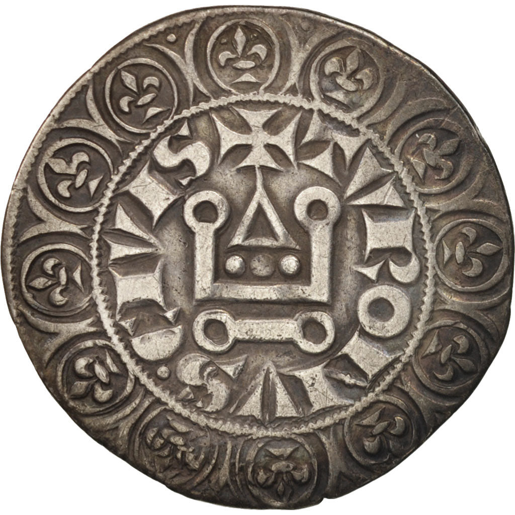 Francia, Louis IX, Gros Tournois, MBC, Plata, Duplessy:190A