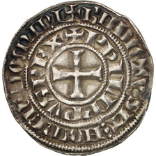 Coin, France, Philip IV, Maille Tierce, AU(50-53), Silver, Duplessy:219 D