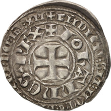 France, Jean II le Bon, Gros Tournois, EF(40-45), Silver, Duplessy:351